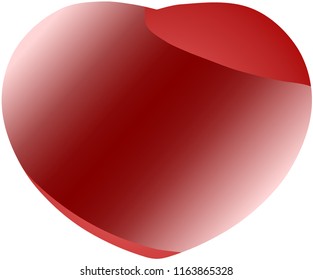 
3D Red Heart texture  for greeting cards textiles fabric cloths and apps and websites