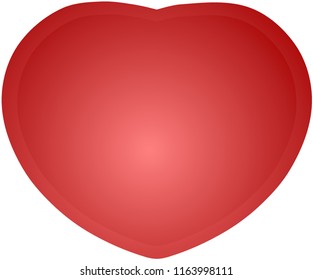 3D Red Heart texture  for greeting cards textiles fabric cloths and apps and websites