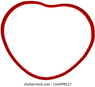 3D Red Heart texture  for greeting cards textiles fabric cloths and apps and websites