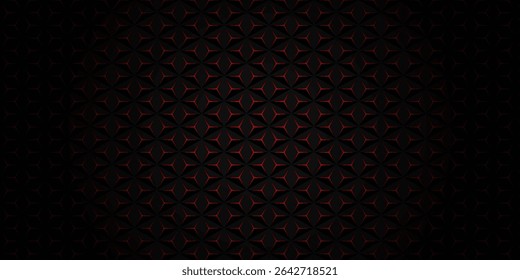3D red Neon Pattern Background. vector dynamic pattern illustrator eps 10