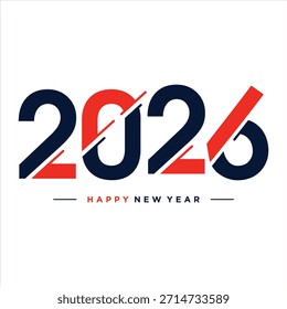 Ilustración roja del diseño del número del año Nuevo 3D con el símbolo del calendario y del día de fiesta que muestra la celebración del descuento y el logotipo colorido del Vector para la venta del negocio 2013