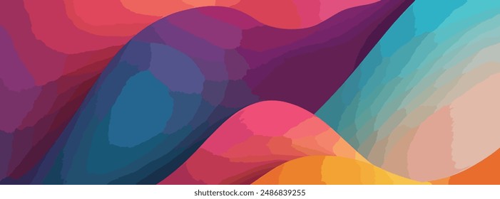 3d render , fondo colorido abstracto.