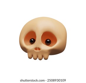 3d renderizar a escultura humana para o Halloween. Ilustração vetorial sobre esqueleto. Vá para biologia, química, anatomia. Mascote da ceifeira. Sinal tóxico, alerta aviso perigoso. Segurança elétrica. Bandeira pirata