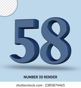 Color de la pizarra de números de procesado 3D