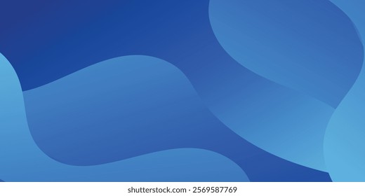 3d rendered Abstract blue background simple art