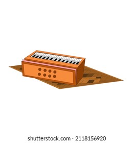 3d rendered illustration of a Harmonium