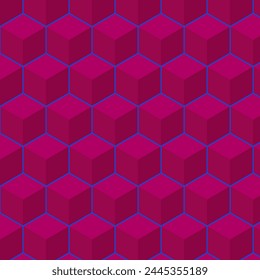 3D rendering, colorful cube, abstract background