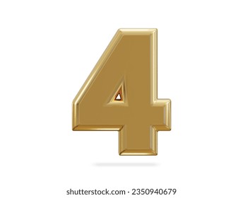 3.ª representación del número de oro 4