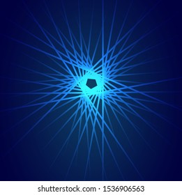 3d rendering, neon lights, laser show, glowing lines, abstract fluorescent background.