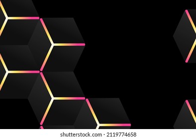 3d rendering, neon lights, laser show, glowing lines, abstract fluorescent background, optical illusion, room, corridor, night club interior
