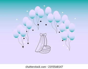 Diseño 3D de arcoiris estilo bebé, fondo colorido, afiche web de vacaciones, folleto infantil, folleto de temporada, ducha de bebé fondo moderno.