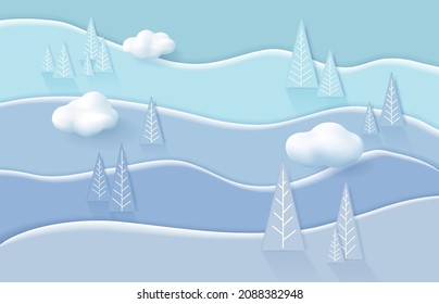 3d rendering scene of christmas holiday, pastel color background.