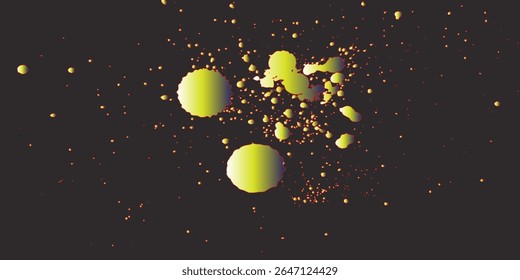 renderização 3d. Fundo do espaço com nebulosa e estrelas. Mapa de HDRI do Ambiente 360. Projeção retangular equivalente, panorama esférico. Ilustração gráfica.