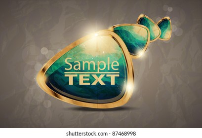 3d fondo abstracto retro. eps10 vectoriales