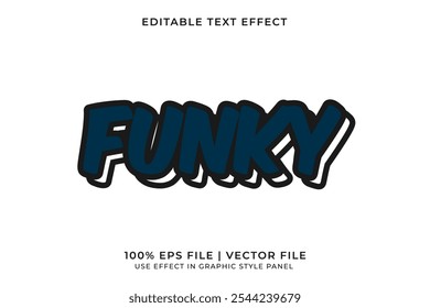 3D Retro Funky editable text effect