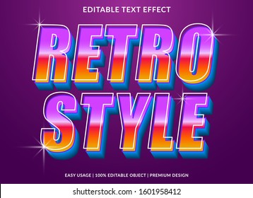 3d retro text effect, stylist typography style, with vintage style and shadow effect concept, use for logo brand and quote