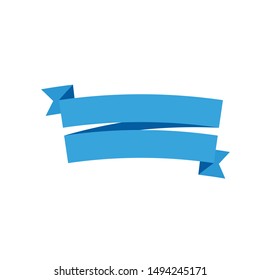 3D Ribbon, text frame EPS Vector