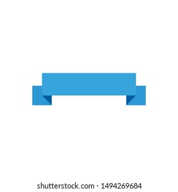 3D Ribbon, text frame EPS Vector