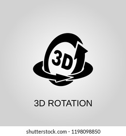 3d Icon Rotation Arrow Symbol Flat 스톡 일러스트 482908528 | Shutterstock