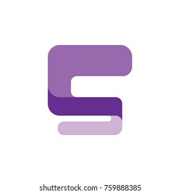 3D S  letter logo design vector