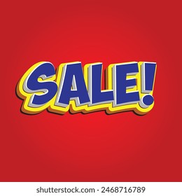 3D Sale Text Effect Banner text can't be edited 