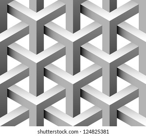 3d seamless pattern