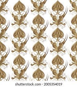 3D Seamless Pattern Design for wall
texture  