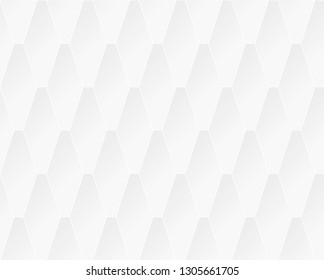 3D seamless plastic geometric structure in shades of gray