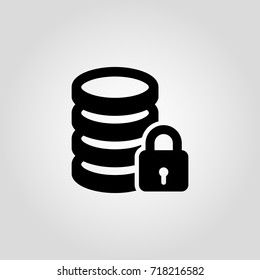3d secure payment isolated flat vector icon