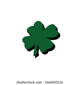 3D Shamrock Icon / Vector