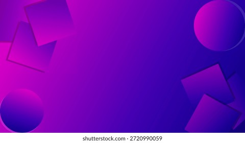 Forma 3d fundo colorido abstrato