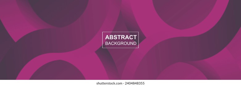 3D shape curve wave dynamic abstract concept dark purple vector template background design