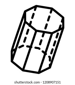 3d shape cylinder icon