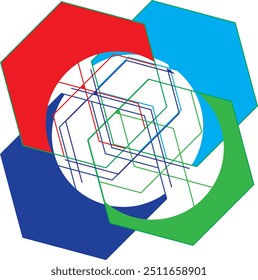 3D Shape Design | Vector Art