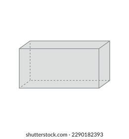 3d shape of rectangular prism in mathematics.