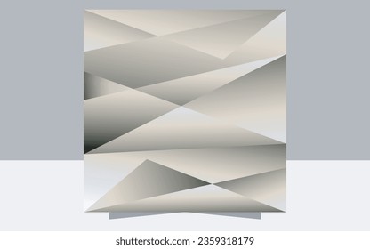 3d shapes background design, abstract vector background 