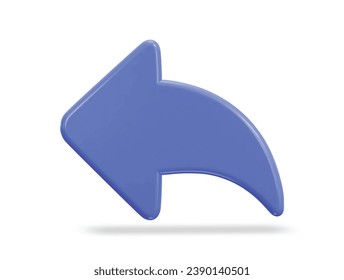 3d share symbol icon vector illustration