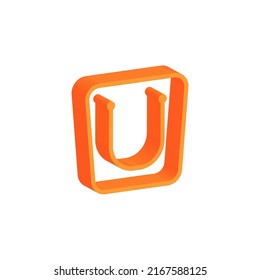 3D Shopping Bag Icons Design Vector
