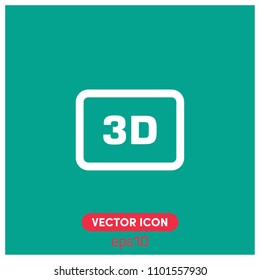 3D Sign Vector Icon Illustration For Web And Mobile Application.Ui/Ux.Green Background.Premium Quality.