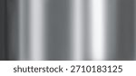 3D silver metal gradient background with chrome foil and grunge rough gradation texture. Glossy stainless steel surface with mirror reflection and smooth sheen. Realistic shiny vector bg in Y2K style