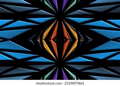 3d simple and modern prism gradient background design
