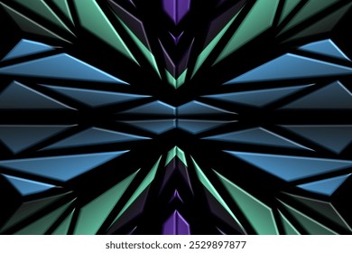 3d simple and modern prism gradient background design