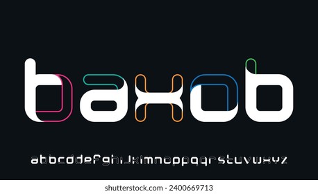 3d small alphabet letter logo design