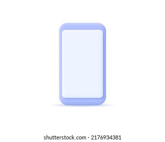 3d smartphone realistic icon design illustrations. 3d render vector design concept