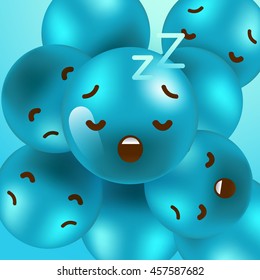 3d Smiley Emoticon : Vector Illustration