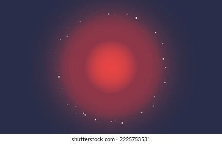 3D space background vector illustration. 