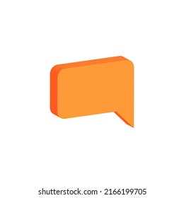 3D Speech Bubble Icons Design Vector