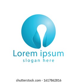 3d sphere logo Ideas. Inspiration logo design. Template Vector Illustration. Isolated On White Background
