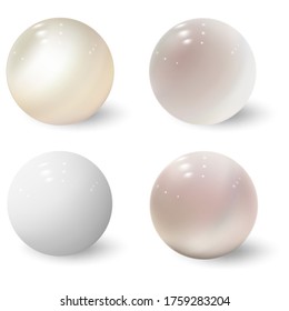 3d spheres. Glossy balls. Plastic colored bubbles
