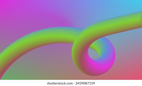 Fondo de Colores de degradado de malla espiral 3D